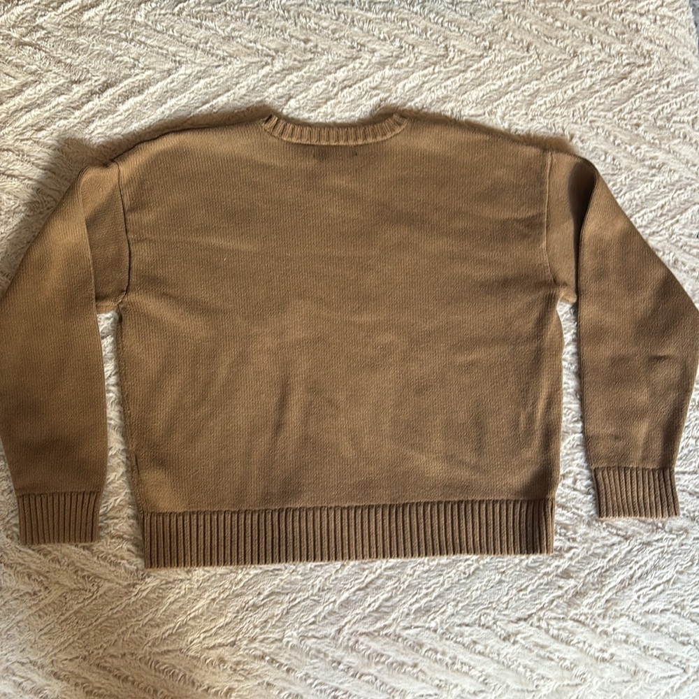 Ralph Lauren Brown Dog Sweater XL - Picture 5 of 5